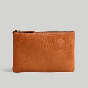 Madewell Leather Pouch Clutch